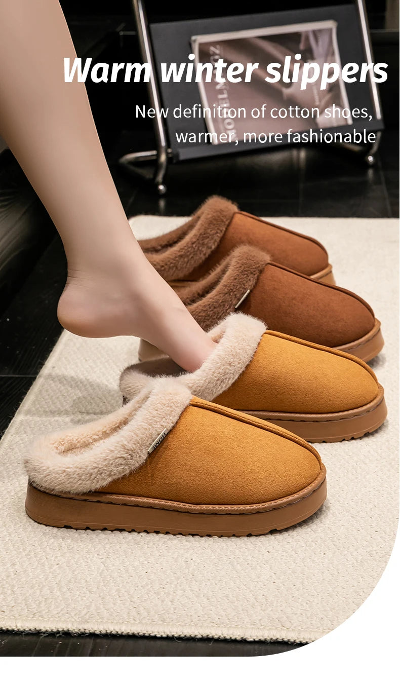 Comfortable and luxurious slippers, a soft touch that wraps your feet