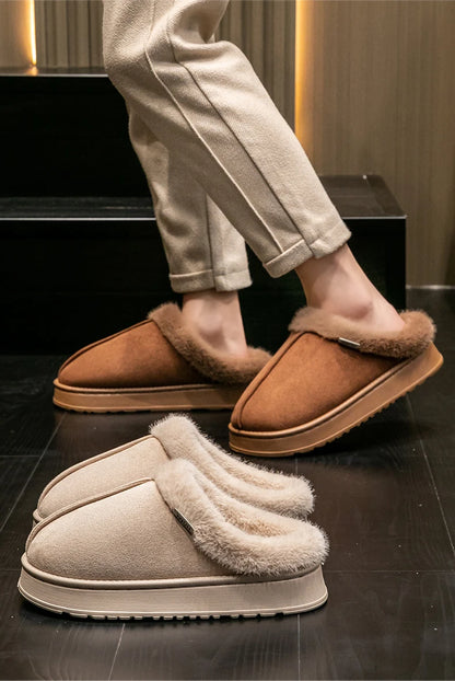Comfortable and luxurious slippers, a soft touch that wraps your feet