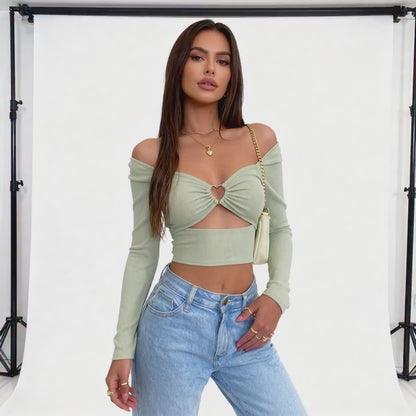 Premium Off-the-Shoulder Top – The modern touch of elegance that elevates any look