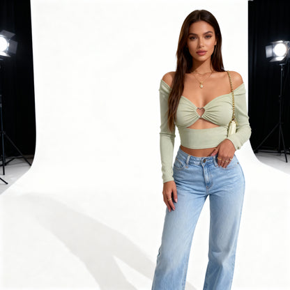 Premium Off-the-Shoulder Top – The modern touch of elegance that elevates any look