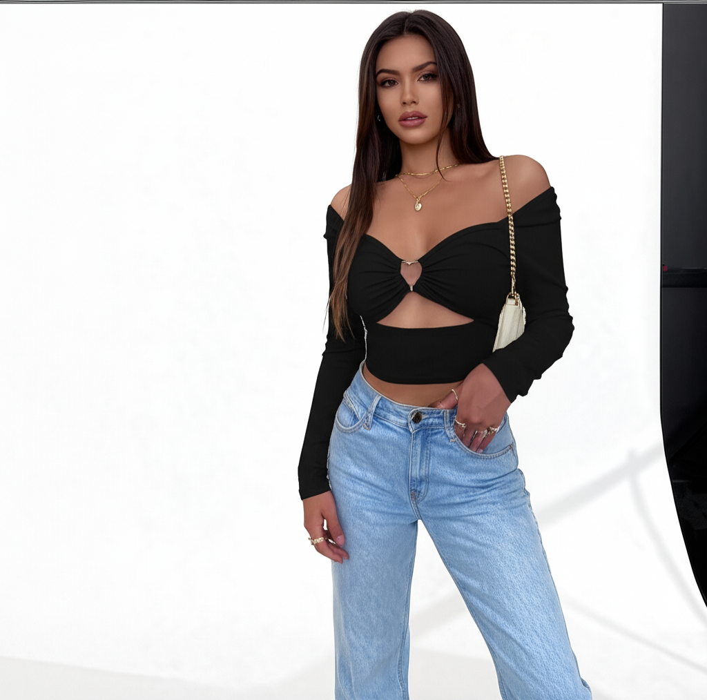 Premium Off-the-Shoulder Top – The modern touch of elegance that elevates any look