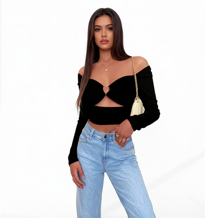 Premium Off-the-Shoulder Top – The modern touch of elegance that elevates any look